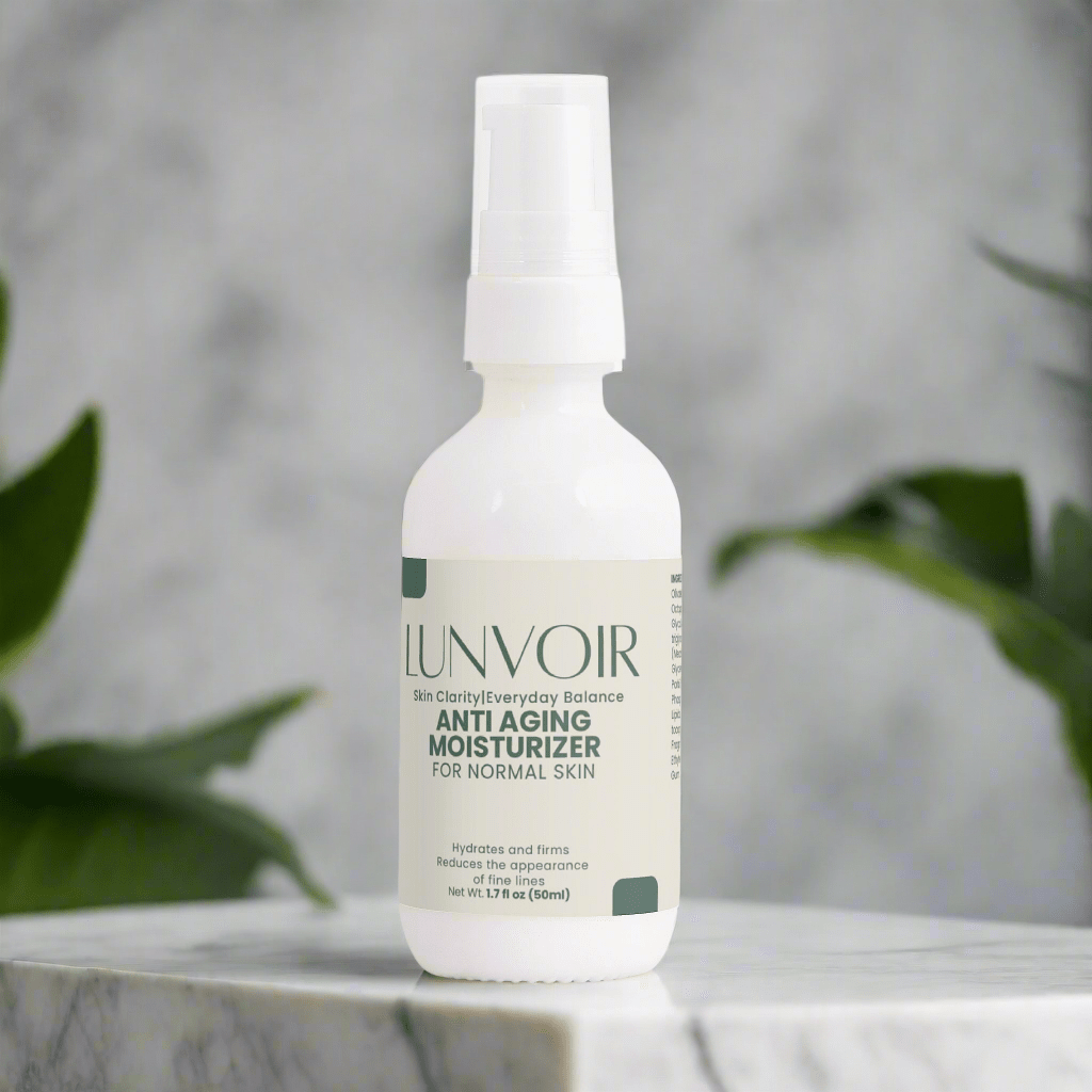 Lunvoir Anti-Aging Moisturizer – Hydrating Retinol & Peptides Cream for Normal Skin, Smooth & Firm
