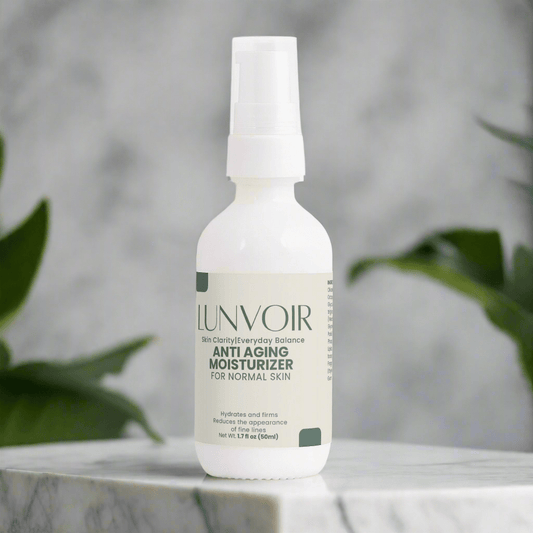 Lunvoir Anti-Aging Moisturizer – Hydrating Retinol & Peptides Cream for Normal Skin, Smooth & Firm