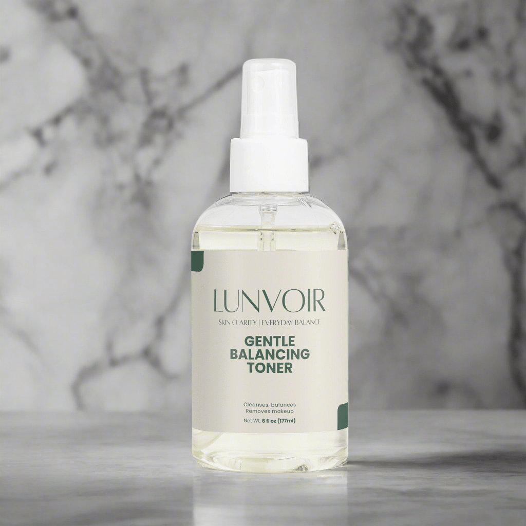 Gentle Balancing Toner with Rose, Green Tea & Chamomile for Sensitive Skin – Hydrating Natural Skincare