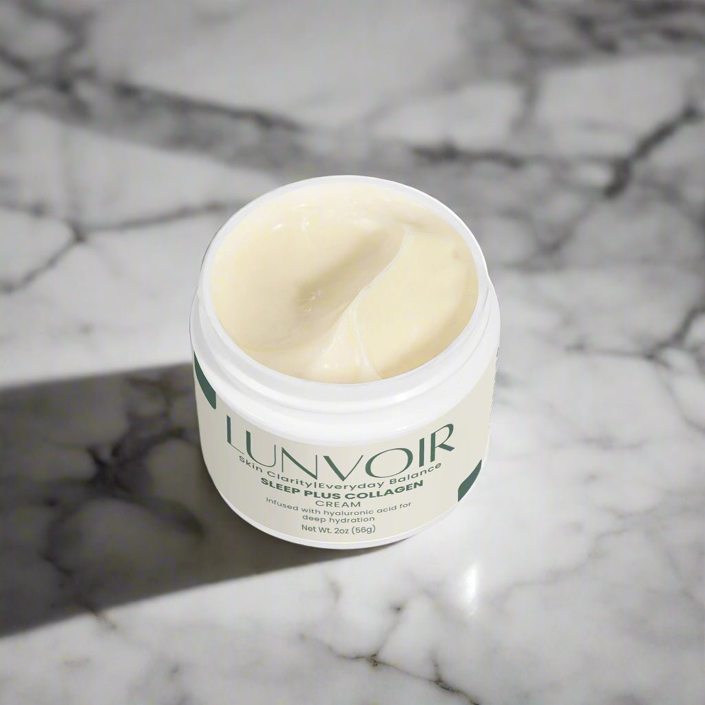 Lunvoir Sleep Plus Collagen Cream – lightweight restorative cream with natural oils and extracts