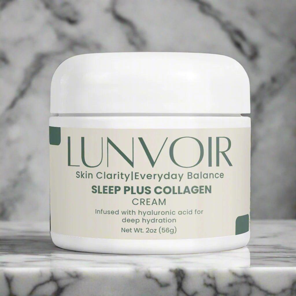 Lunvoir Sleep Plus Collagen Cream – hydrating night cream with collagen, hyaluronic acid, and melatonin