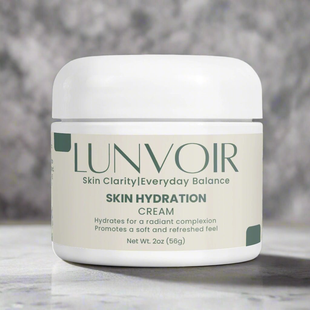 Lunvoir Skin Hydration Cream – Daily Moisturizer with Hyaluronic Acid & Vitamin E | Natural Skincare for Glow & Nourishment